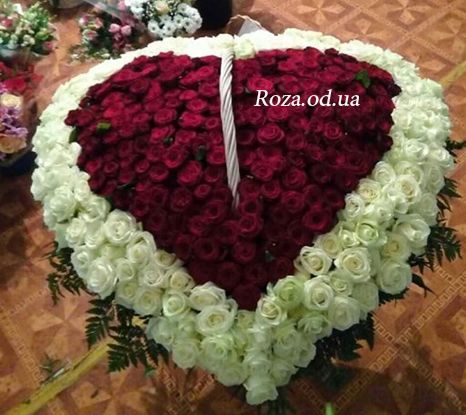 Цветы в форме сердца
