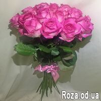 19 розовых роз - Фото 1