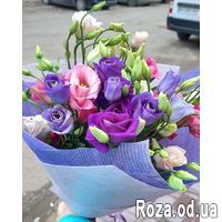 Букет из 11 эустом - Фото 1