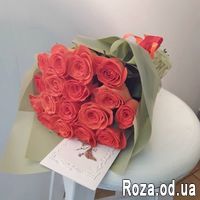Букет из 17 роз - Фото 1
