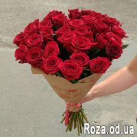 Букет из 39 красных роз - Фото 1