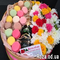 Квіти з Macarons і Mondoro Asti - Фото 1