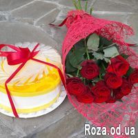 Букет из 11 роз - Фото 10