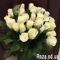 Букет из 29 белых роз - Фото 2