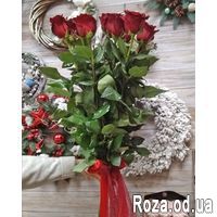 11 импортных красных роз - Фото 5