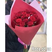 15 красных роз - Фото 5
