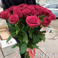 Букет из 31 красной розы - Фото 1