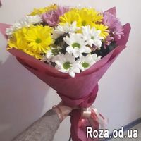 Букет хризантем - Фото 1
