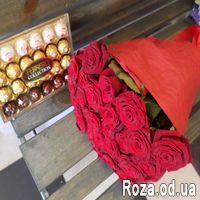 25 красных роз - Фото 4