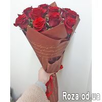Букет из 11 роз - Фото 12
