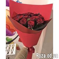 Букет из 17 красных роз - Фото 3