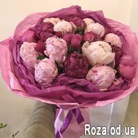 Букет из 21 пионов - Фото 3