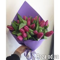 Нежный букет тюльпанов - Фото 2