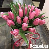 25 тюльпанов в коробке - Фото 4