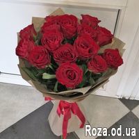 15 красных роз - Фото 8