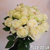 25 белых роз в букете - Фото 4