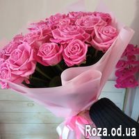 25 pink roses - Photo 1
