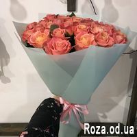 Букет из 35 роз Мисс Пигги - Фото 2
