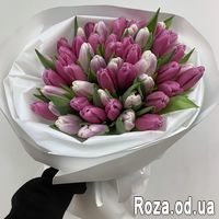 Букет із 51 тюльпана - Фото 7