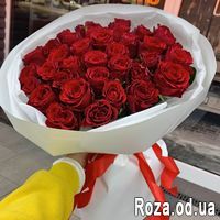 33 красные розы - Фото 4