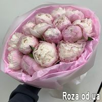 Букет из 15 пионов - Фото 2