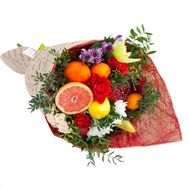 Букет из фруктов с гранатом