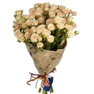 Букет из 13 кустовых роз
