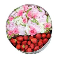 Летняя коробка с цветами
