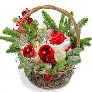 Новогодняя корзинка