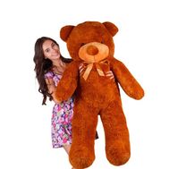 Коричневый мишка 140 см