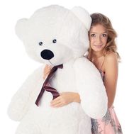 Белый мишка 1,2 м