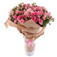 Букет из 35 кустовых роз
