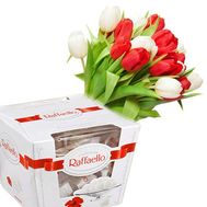 Тюльпаны с Raffaello