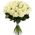 Bouquet of white roses