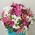 Flowers in a hat box 10