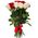 25 red and white roses 1