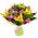 Bouquet of roses and orchids