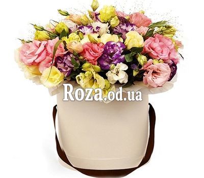 Букет в шляпній коробці