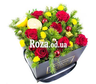 Новогодние розы