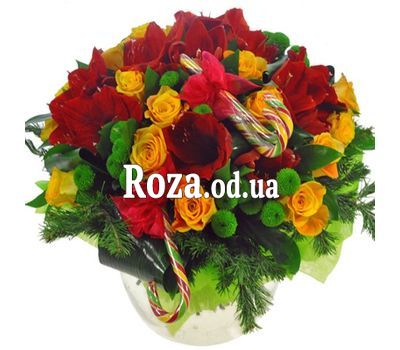 A chic New Year bouquet