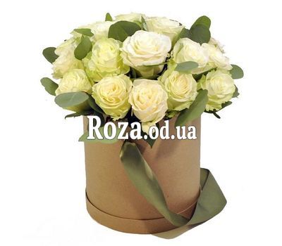 21 роза в коробке