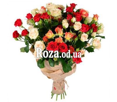 Bouquet of 11 bush roses