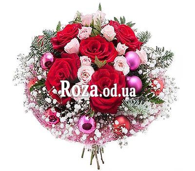 Букет новогодний