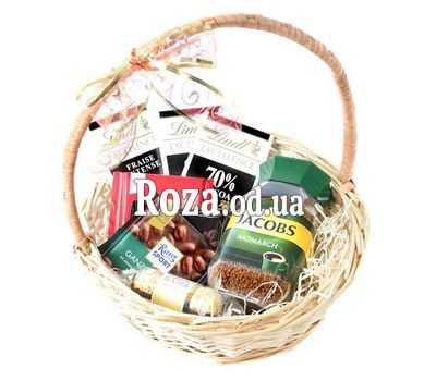 Кошик з шоколадом і кавою Jacobs