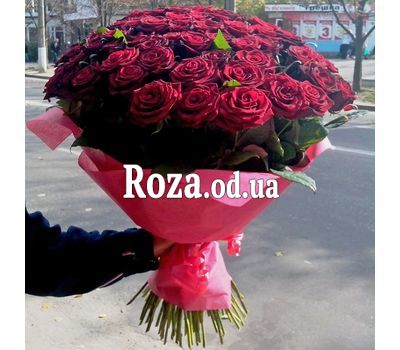 101 red rose 70 cm - view 3