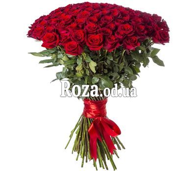 Bouquet of 101 red roses 80 cm