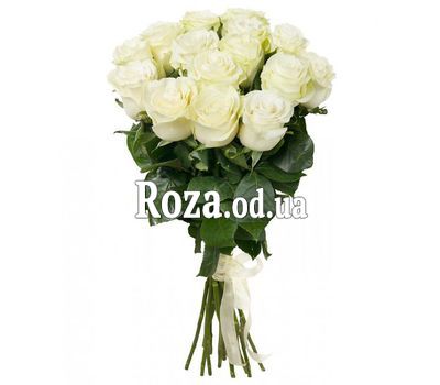 15 импортных белых роз