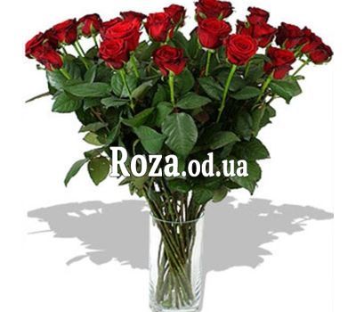 21 імпортна червона троянда