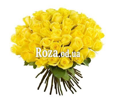 Bouquet of 51 yellow roses