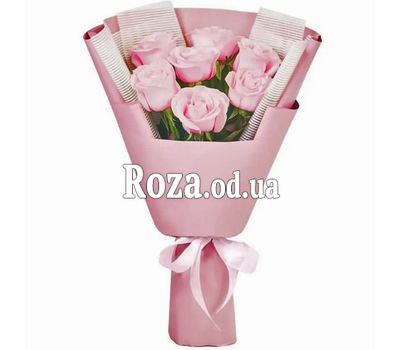 Букет розовых роз
